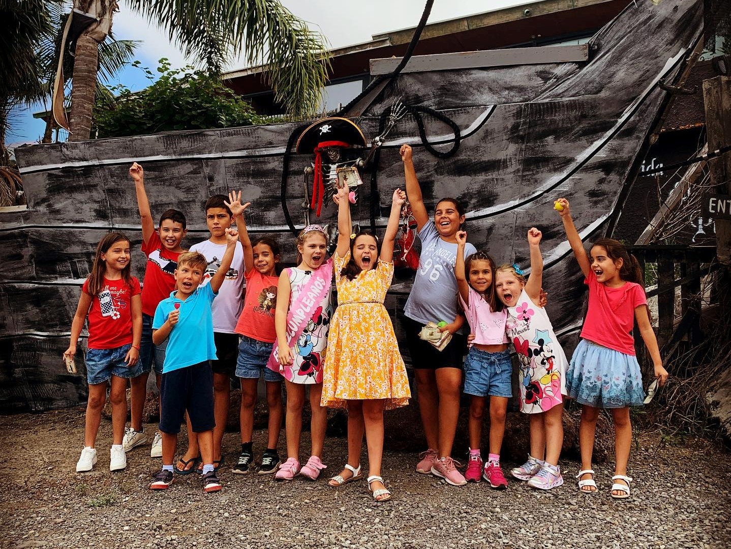 Celebración de Cumpleaños en la Guarida del Pirata en Tenerife